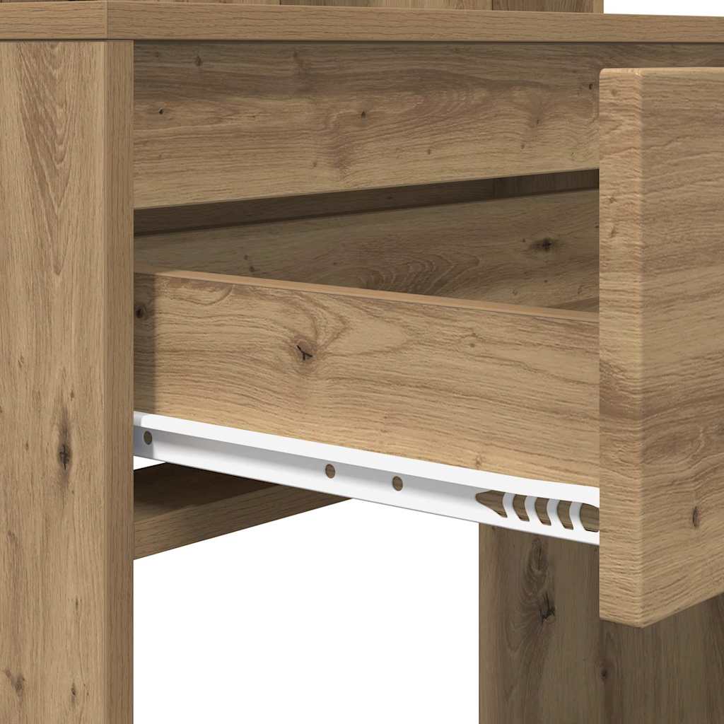Schlafzimmer-Frisiertische Artisan-Eiche 80 x 39,6 x 135 cm