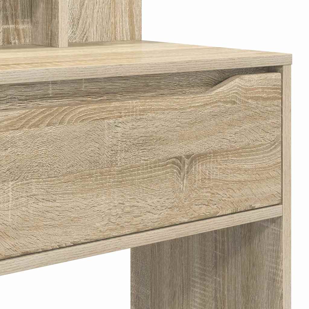 Schlafzimmer-Frisiertische Sonoma-Eiche 80 x 39,6 x 135 cm