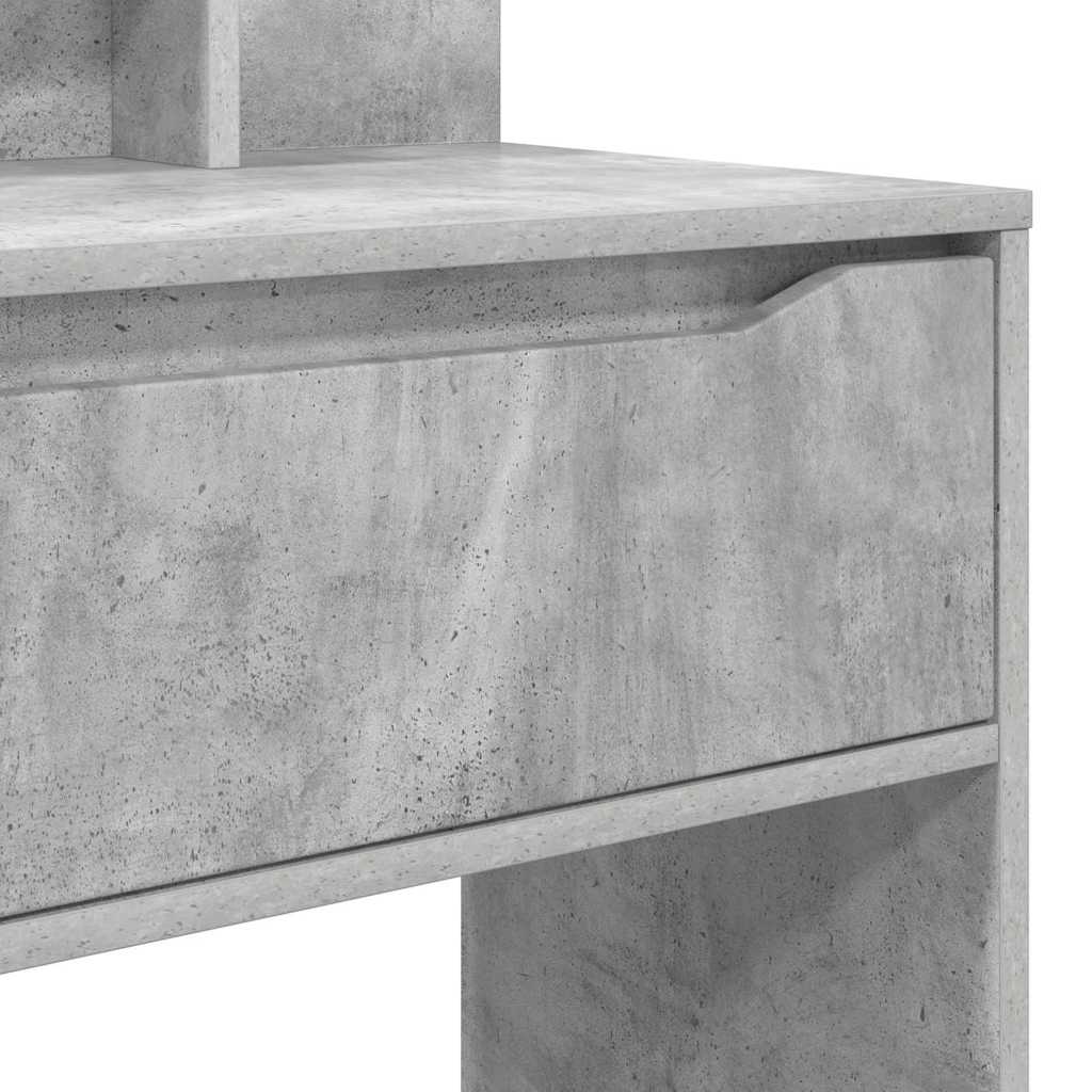 Schlafzimmer-Frisiertische Beton Grau 80 x 39,6 x 135 cm