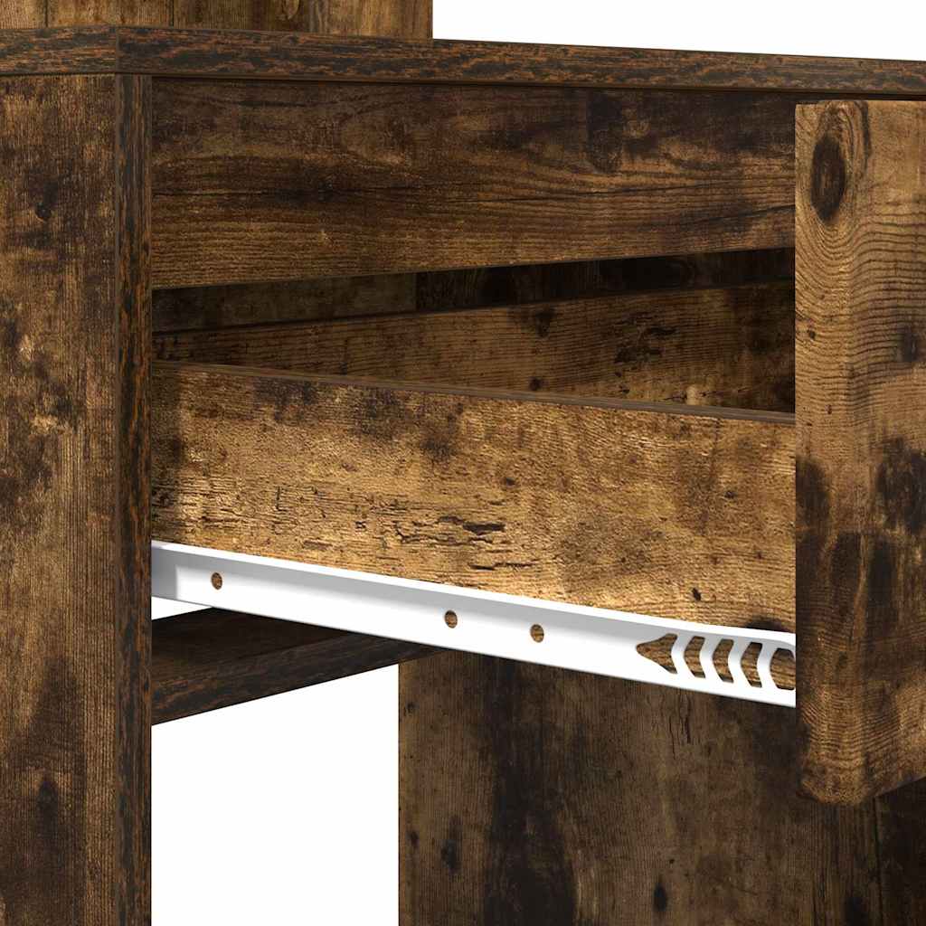 Schlafzimmer-Frisiertische Geräucherte Eiche 80 x 39,6 x 135 cm