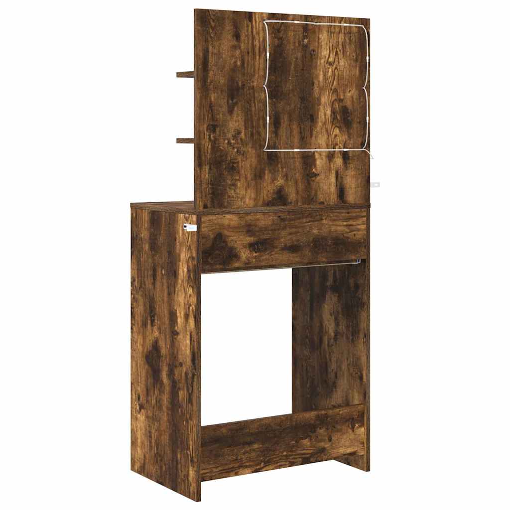 Schlafzimmer-Frisiertische Geräucherte Eiche 80 x 39,6 x 135 cm