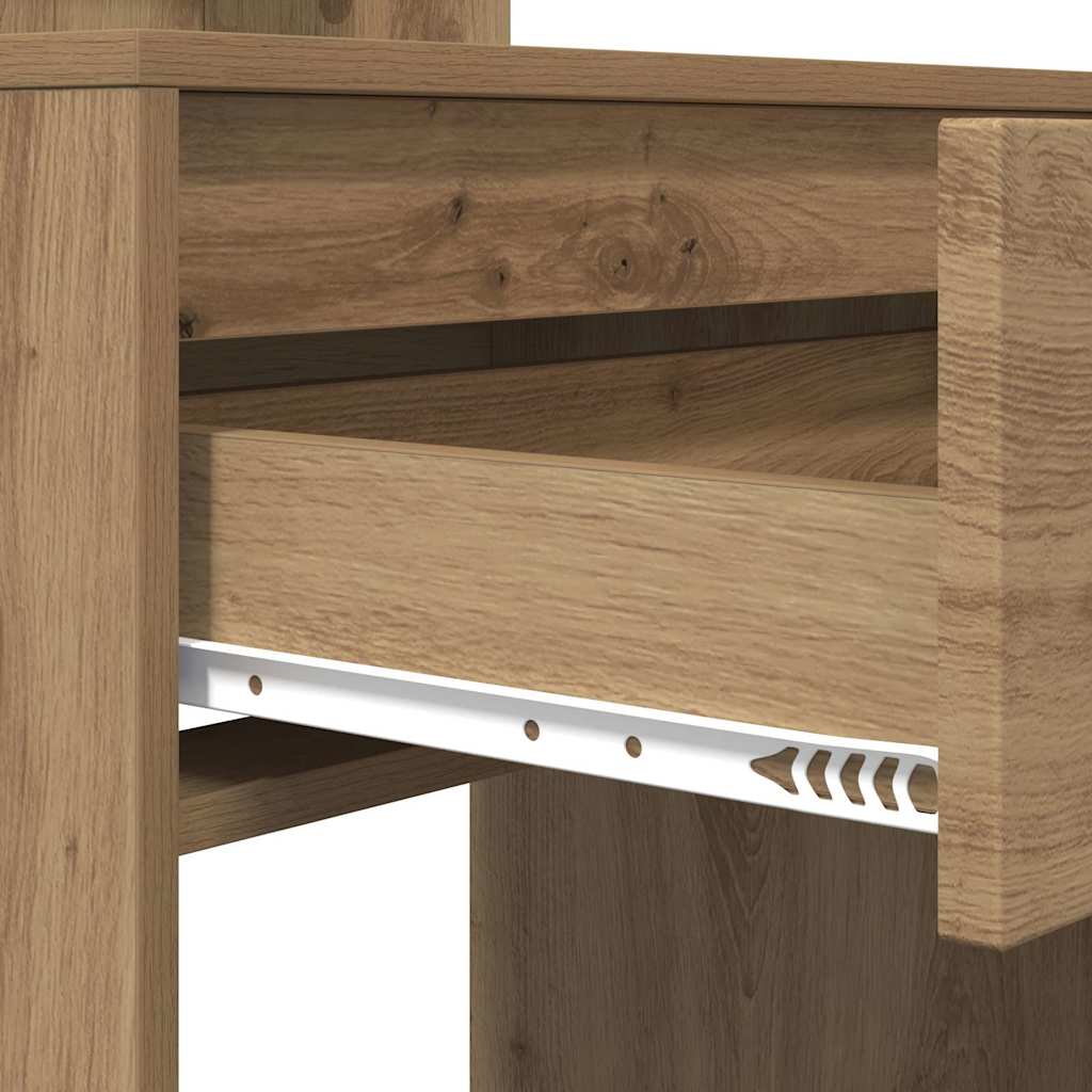 Schlafzimmer-Frisiertische Artisan-Eiche 80 x 39,6 x 135 cm