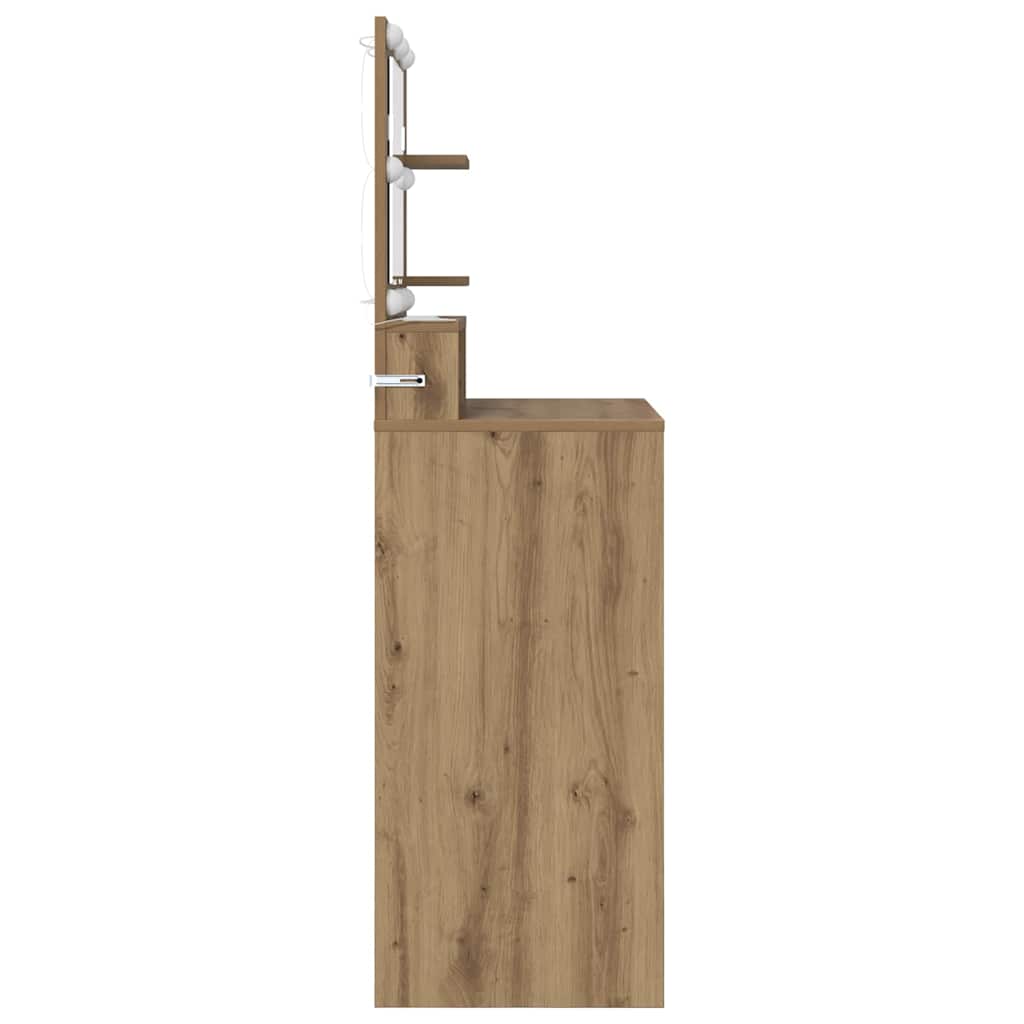 Schlafzimmer-Frisiertische Artisan-Eiche 80 x 39,6 x 135 cm
