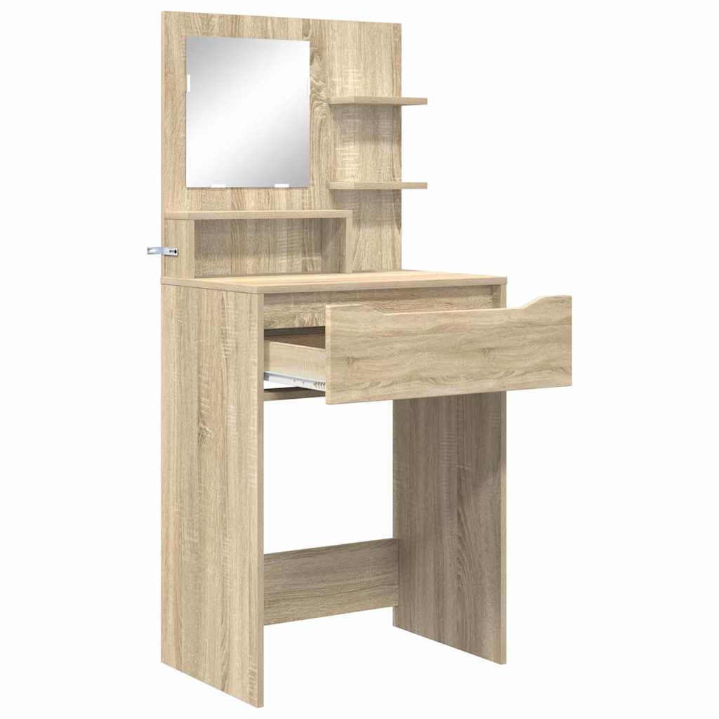 Schlafzimmer-Frisiertische Sonoma-Eiche 80 x 39,6 x 135 cm