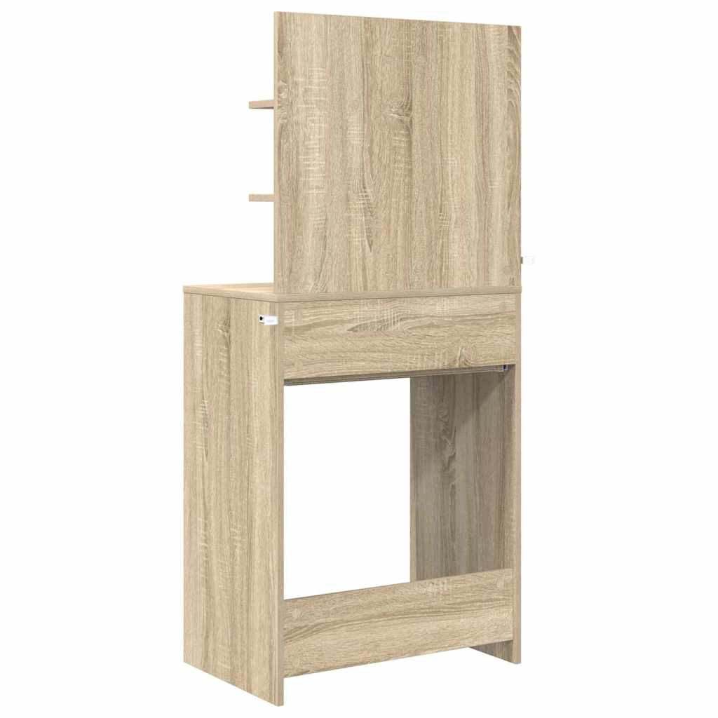 Schlafzimmer-Frisiertische Sonoma-Eiche 80 x 39,6 x 135 cm