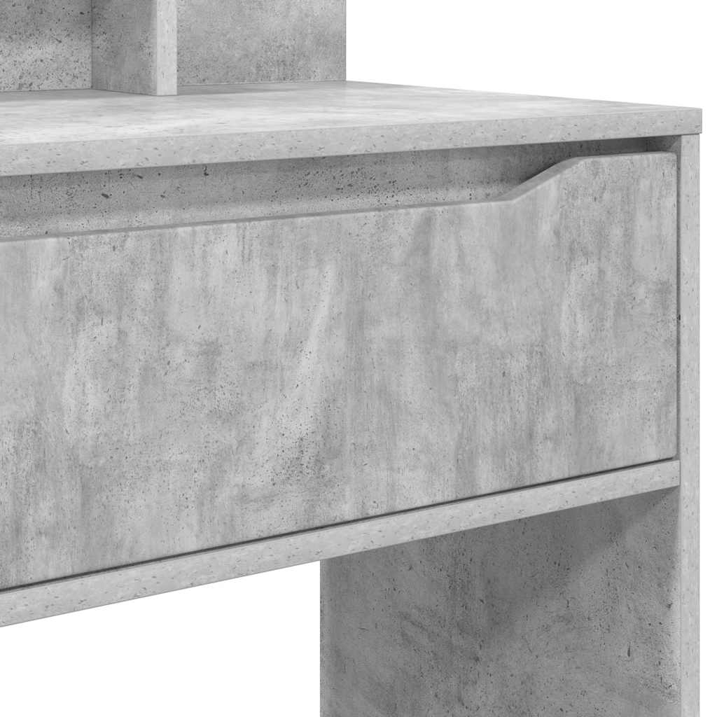 Schlafzimmer-Frisiertische Beton Grau 80 x 39,6 x 135 cm