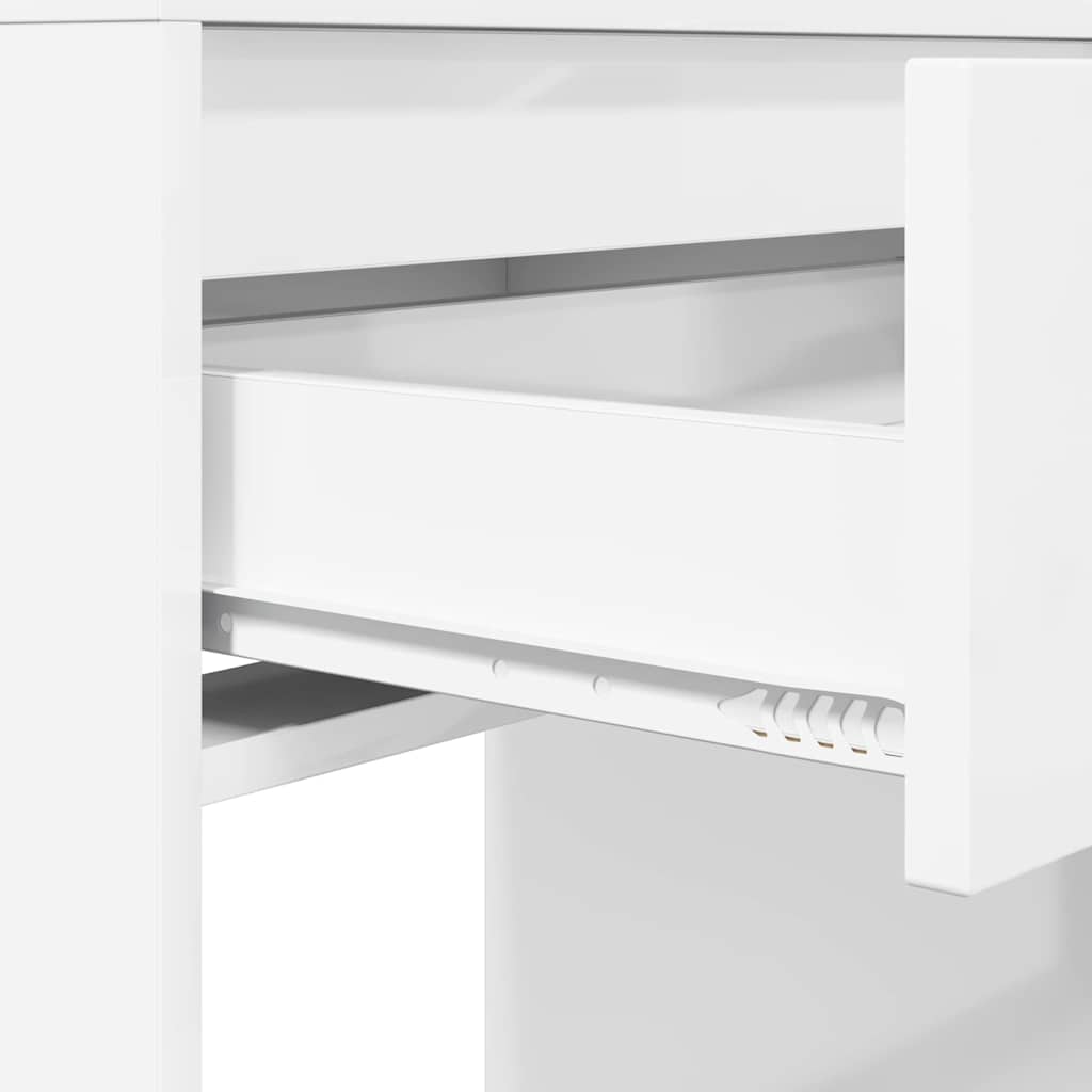 Schlafzimmer-Frisiertische Hochglanz Weiß 80 x 39,6 x 135 cm