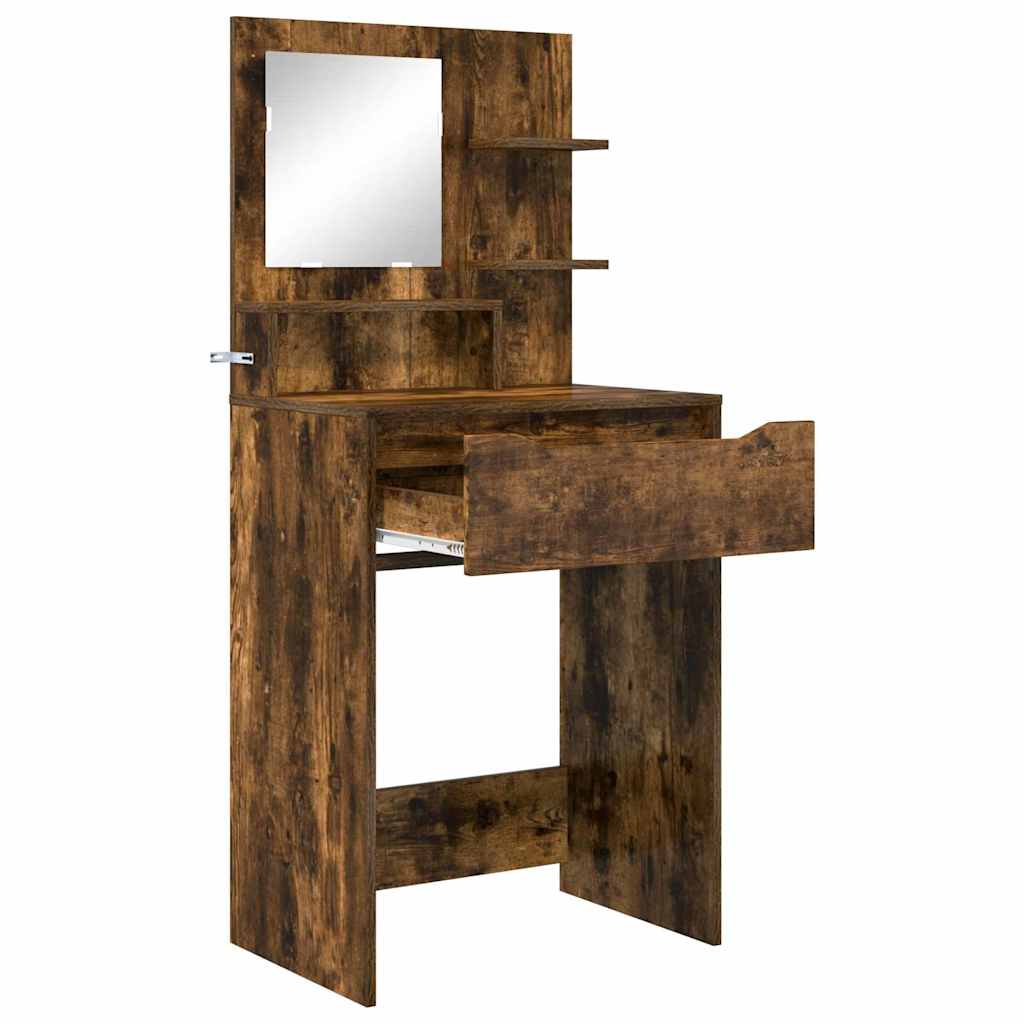 Schlafzimmer-Frisiertische Geräucherte Eiche 80 x 39,6 x 135 cm
