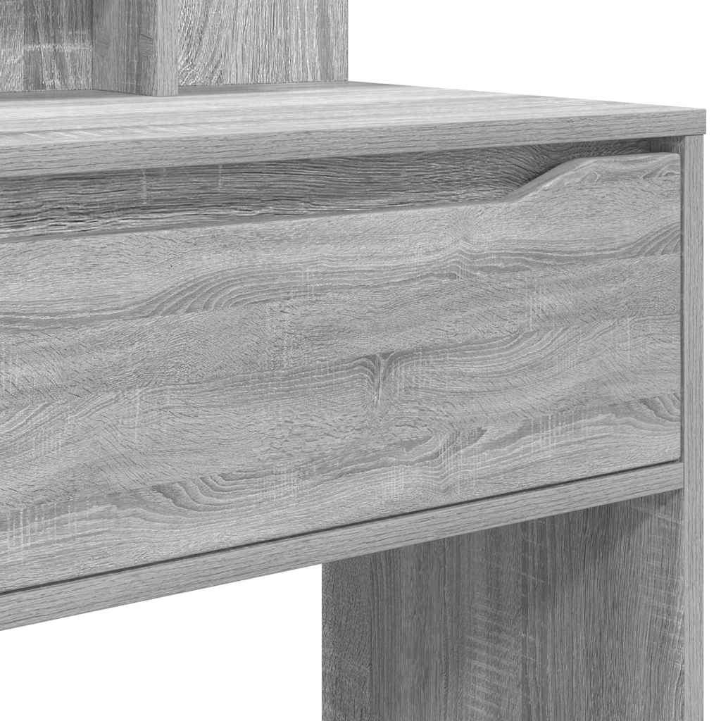Schlafzimmer-Frisiertische Graues Sonoma 80 x 39,6 x 135 cm