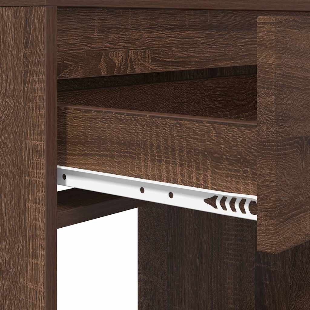 Schlafzimmer-Frisiertische mit Schubladen Braun Eichen-Optik