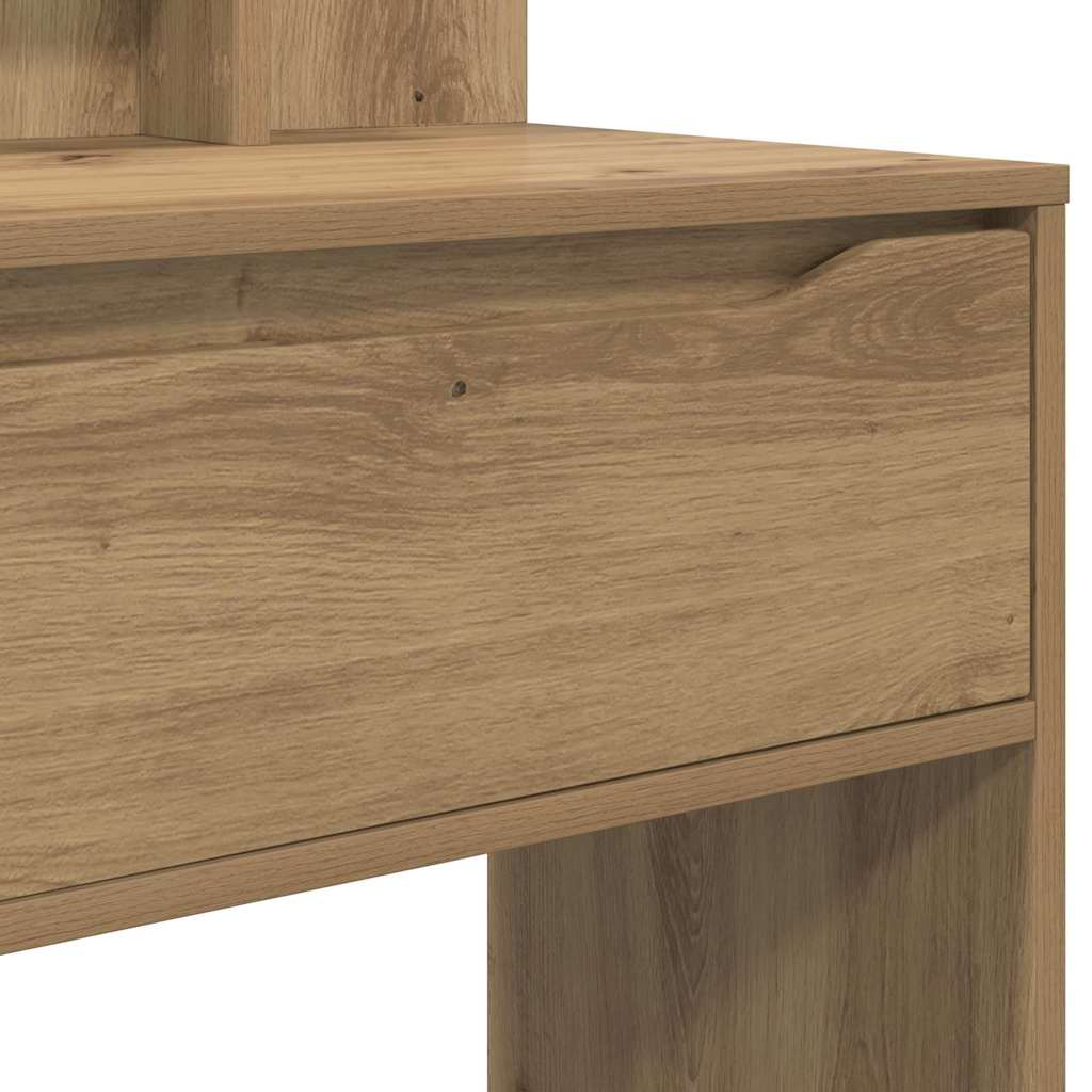 Schlafzimmer-Frisiertische Artisan-Eiche 80 x 39,6 x 135 cm