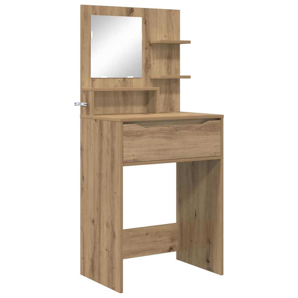 Schlafzimmer-Frisiertische Artisan-Eiche 80 x 39,6 x 135 cm