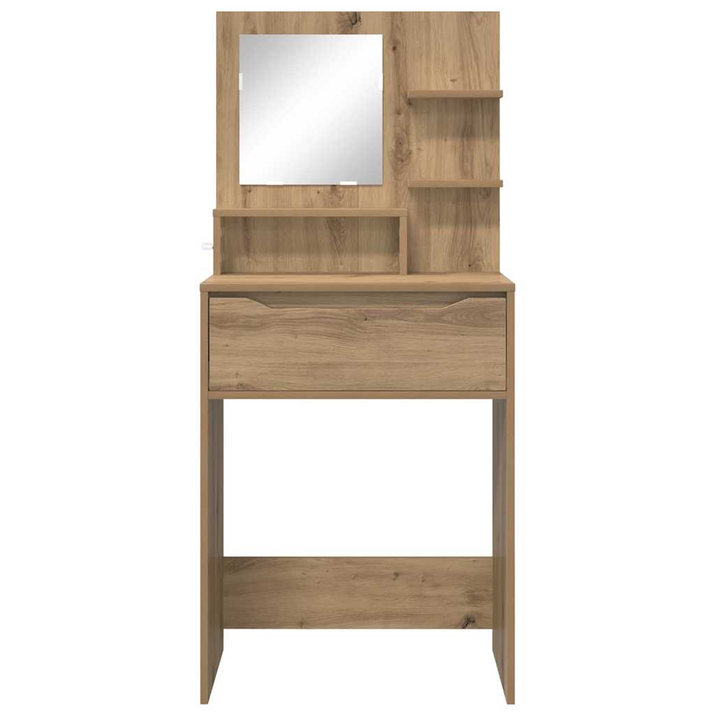 Schlafzimmer-Frisiertische Artisan-Eiche 80 x 39,6 x 135 cm
