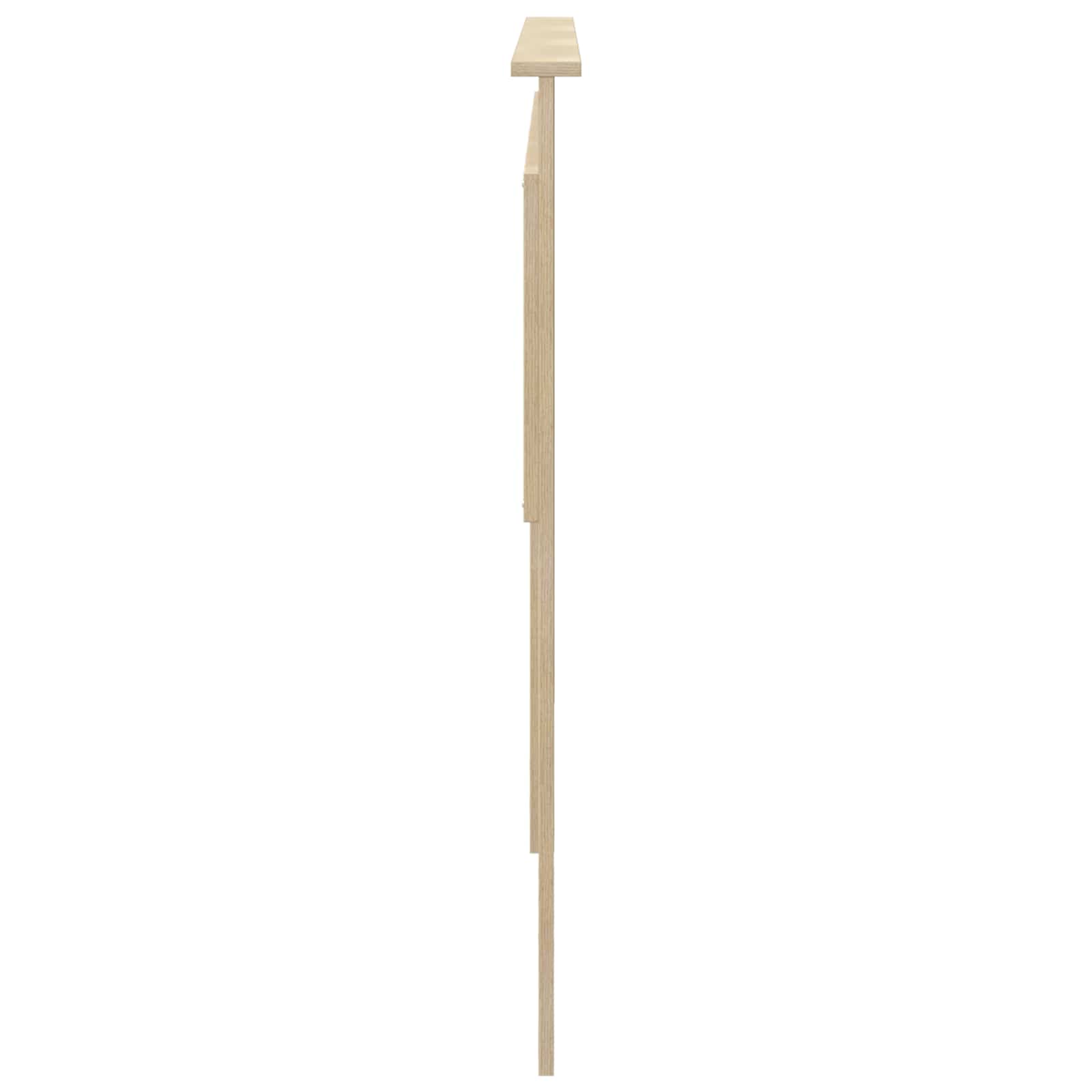 Kopfteil mit Kopfteil Sonoma-Eiche 180 cm Holzwerkstoff