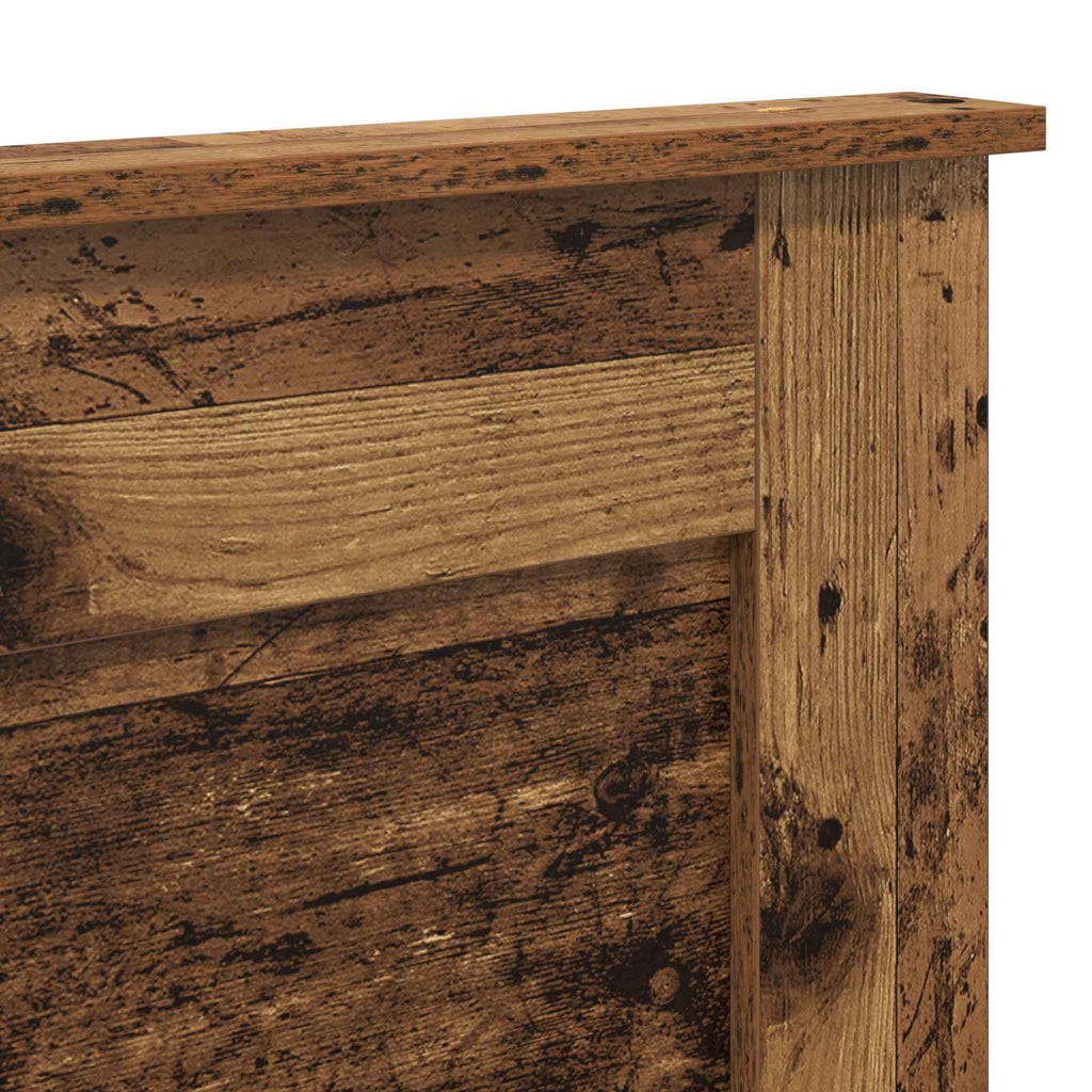 Kopfteil mit Kopfteil Altholz 180 cm Holzwerkstoff