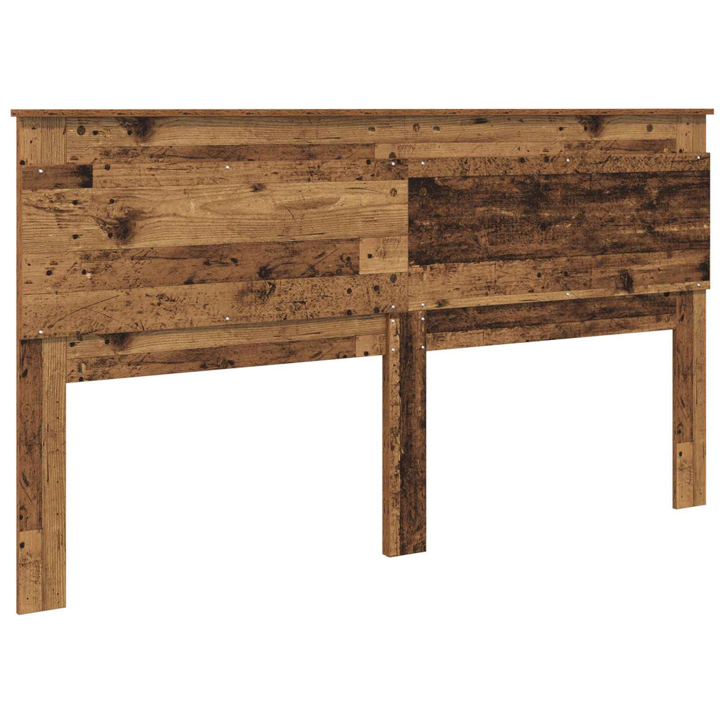 Kopfteil mit Kopfteil Altholz 180 cm Holzwerkstoff