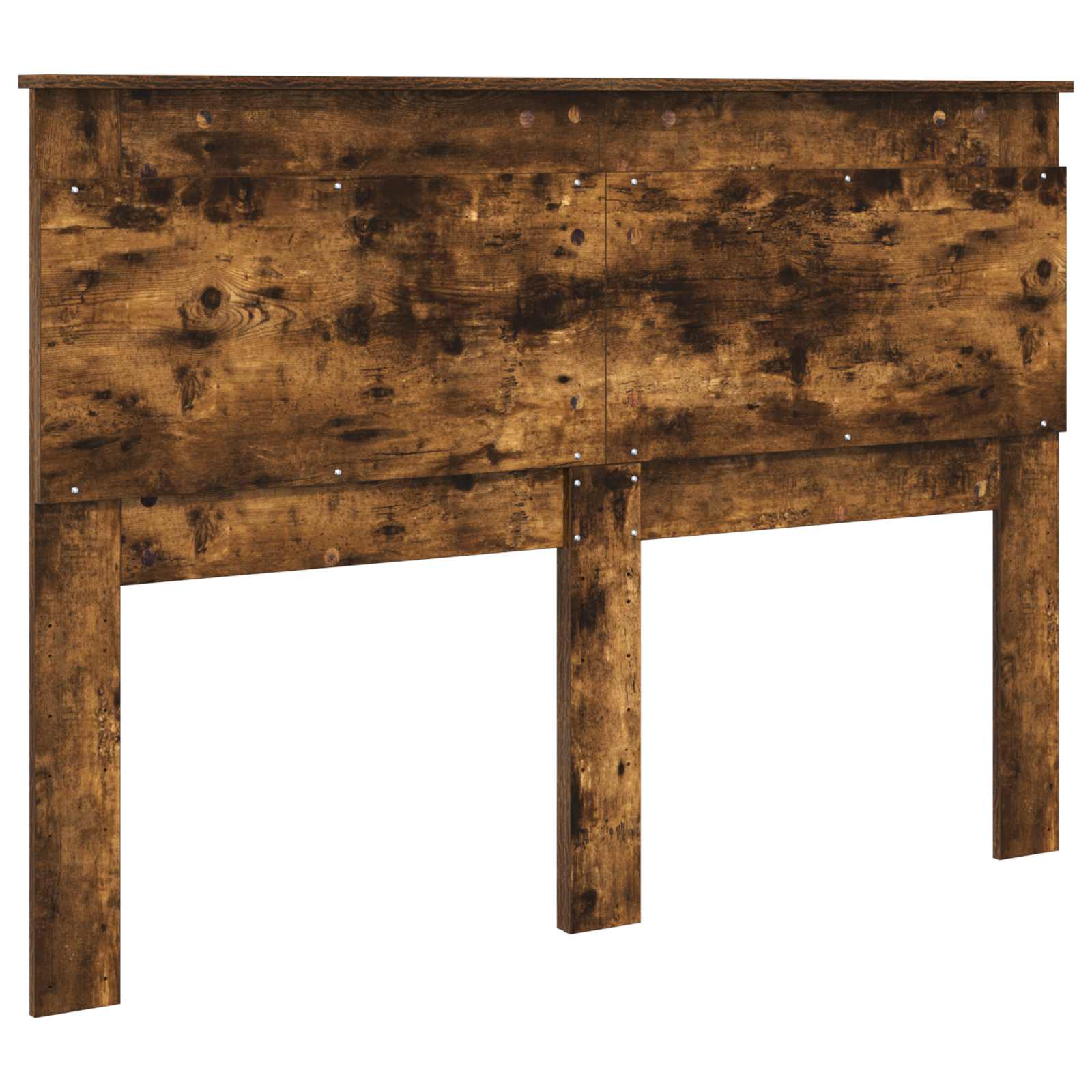 Kopfteil mit Kopfteil Geräucherte Eiche 160 cm Holzwerkstoff