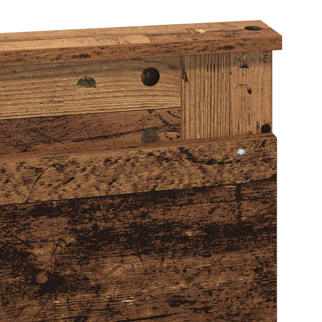 Kopfteil mit Kopfteil Altholz 160 cm Holzwerkstoff