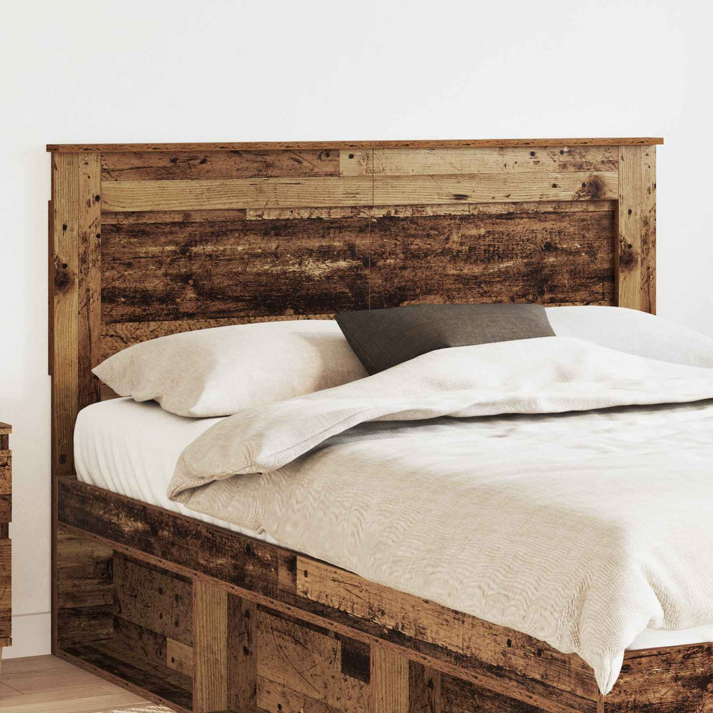 Kopfteil mit Kopfteil Altholz 160 cm Holzwerkstoff