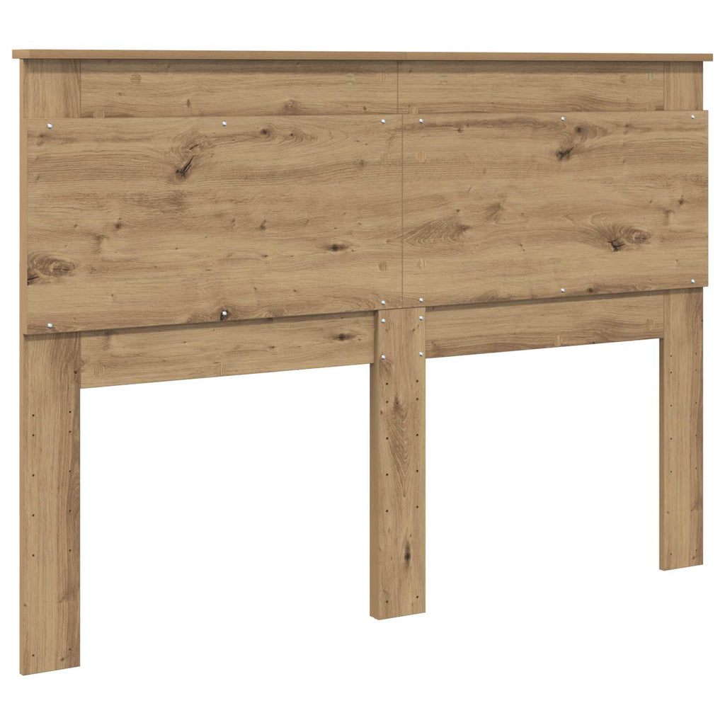 Kopfteil mit Kopfteil Artisan-Eiche 160 cm Holzwerkstoff