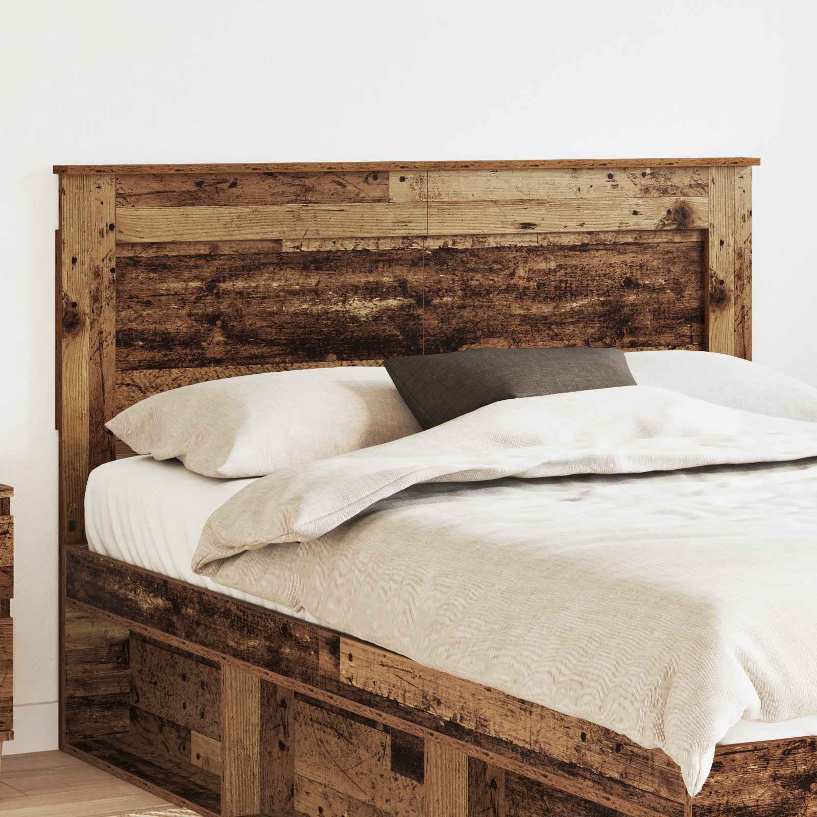 Kopfteil mit Kopfteil Altholz 140 cm Holzwerkstoff