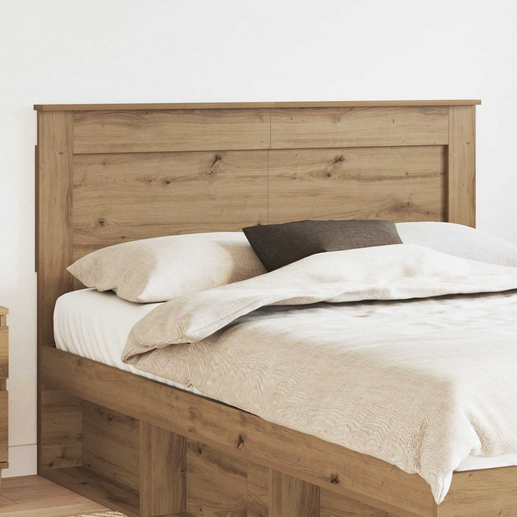 Kopfteil mit Kopfteil Artisan-Eiche 140 cm Holzwerkstoff
