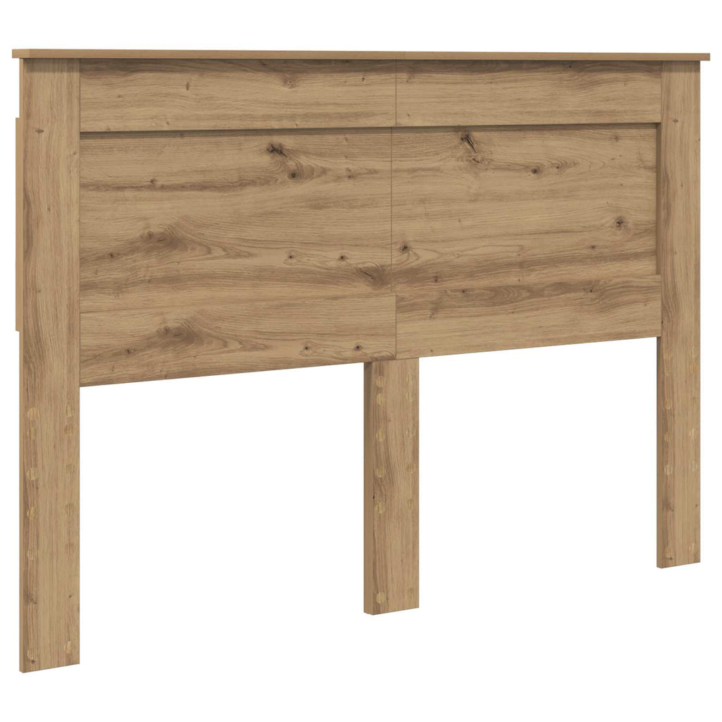 Kopfteil mit Kopfteil Artisan-Eiche 140 cm Holzwerkstoff
