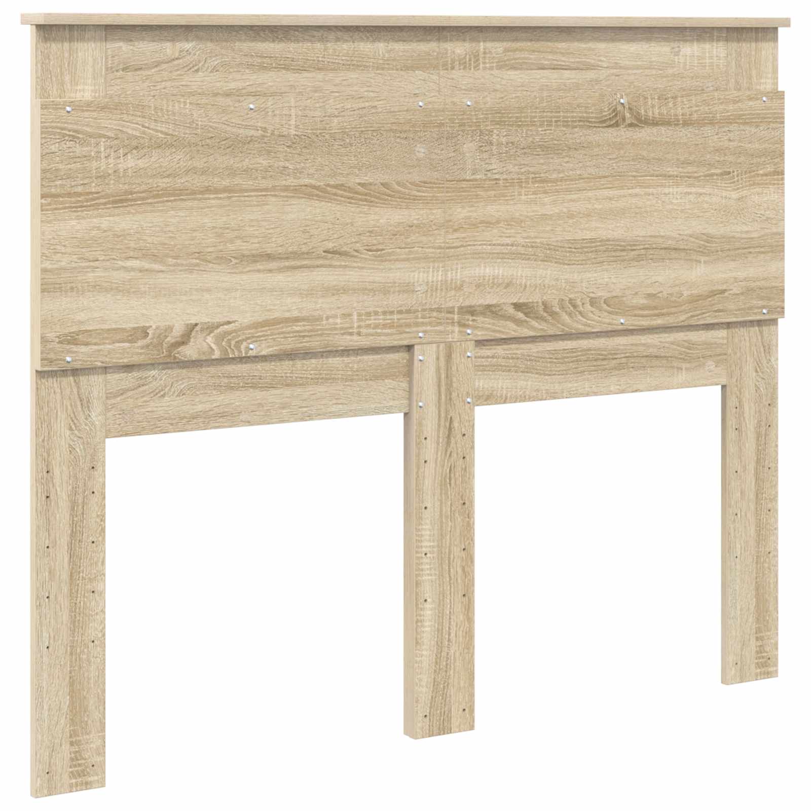 Kopfteil mit Kopfteil Sonoma-Eiche 120 cm Holzwerkstoff