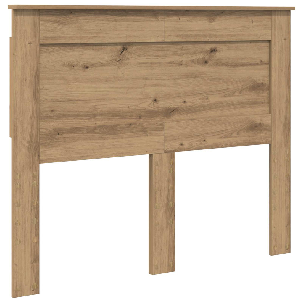 Kopfteil mit Kopfteil Artisan-Eiche 120 cm Holzwerkstoff