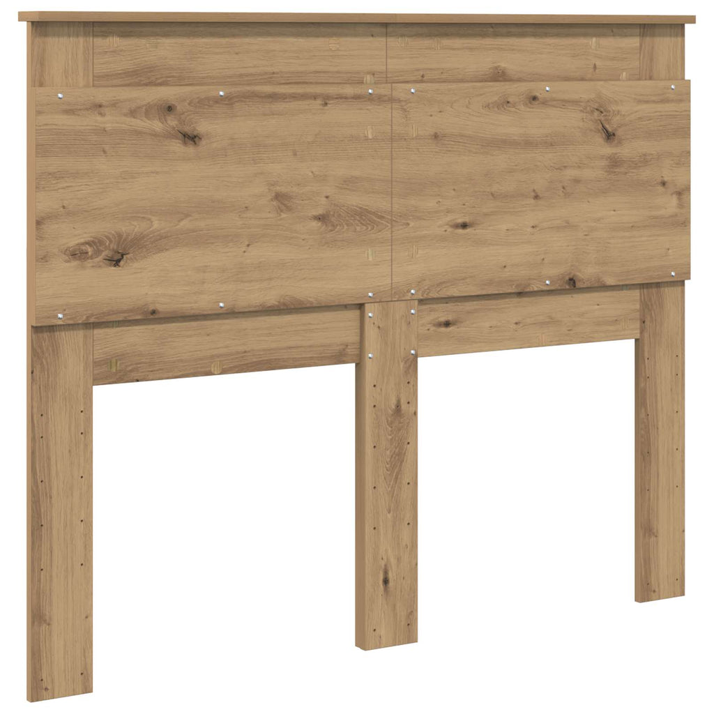 Kopfteil mit Kopfteil Artisan-Eiche 120 cm Holzwerkstoff