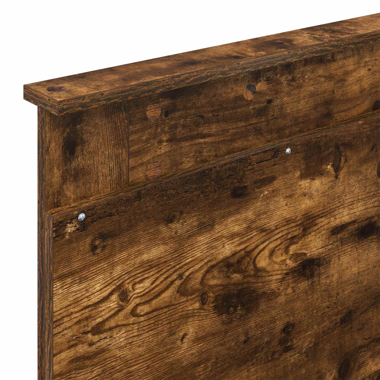 Kopfteil mit Kopfteil Geräucherte Eiche 90 cm Holzwerkstoff