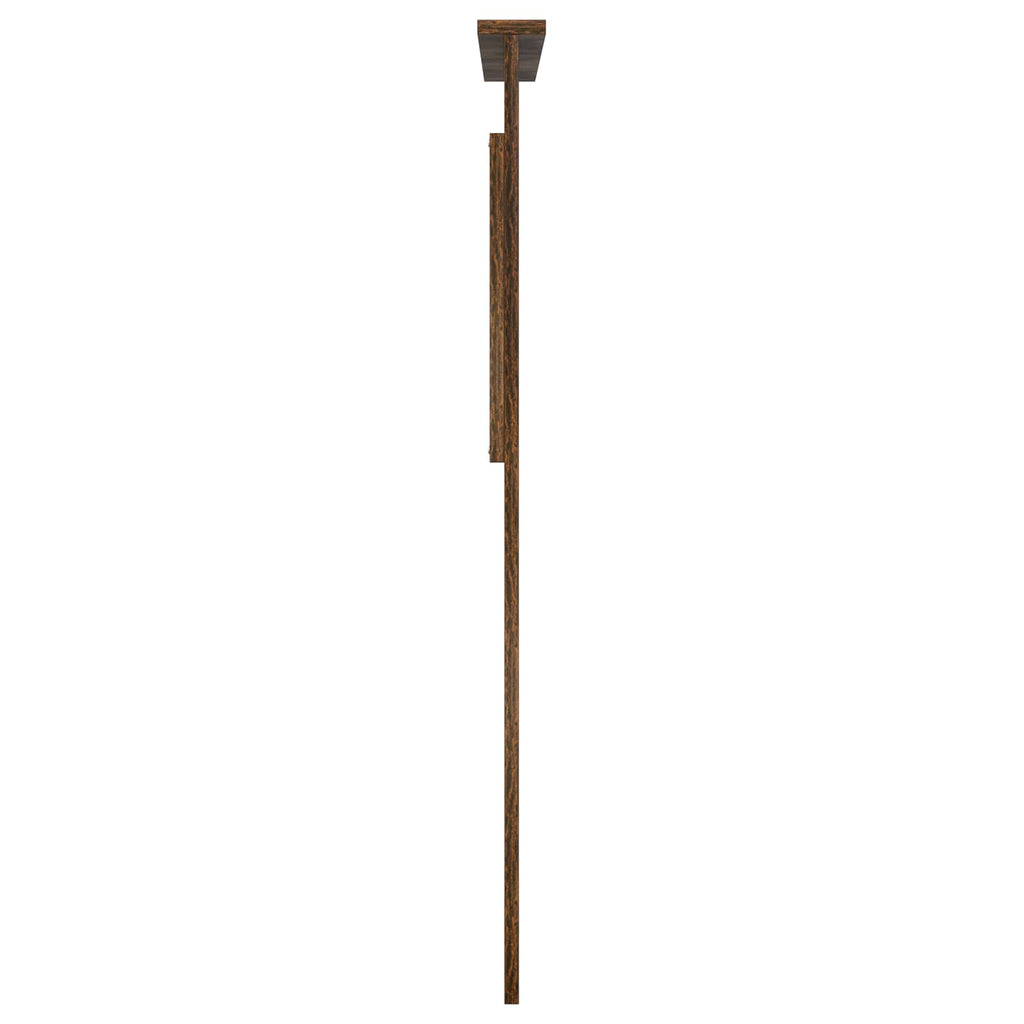 Kopfteil mit Kopfteil Geräucherte Eiche 90 cm Holzwerkstoff