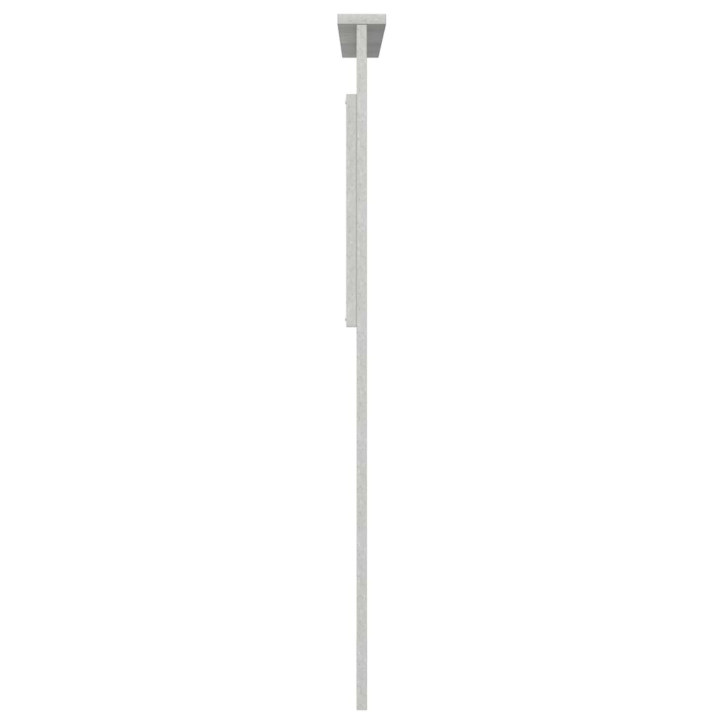 Kopfteil mit Kopfteil Beton Grau 80 cm Holzwerkstoff