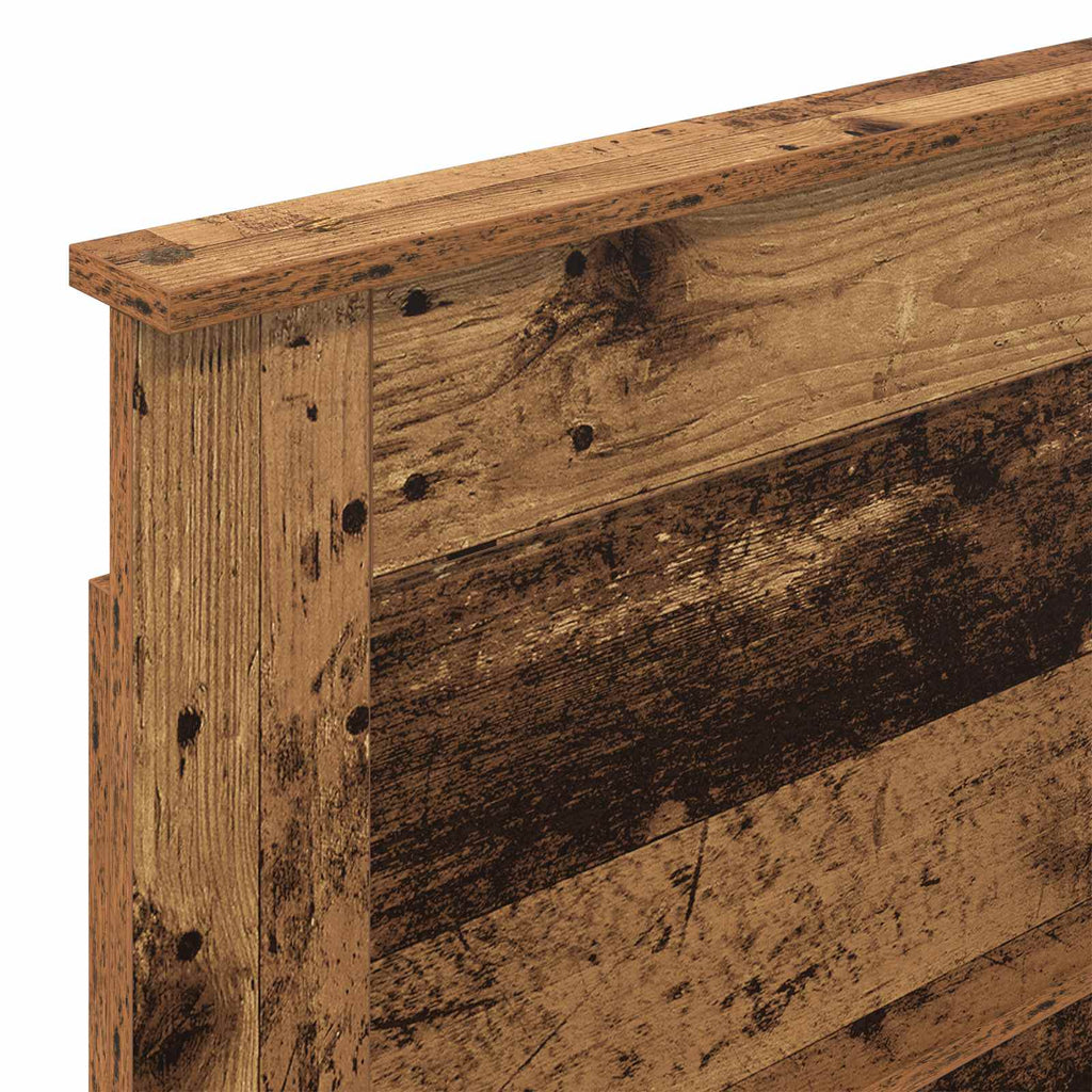 Kopfteil mit Kopfteil Altholz 80 cm Holzwerkstoff