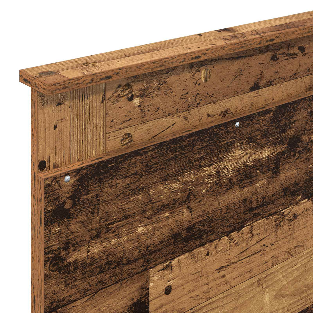 Kopfteil mit Kopfteil Altholz 80 cm Holzwerkstoff