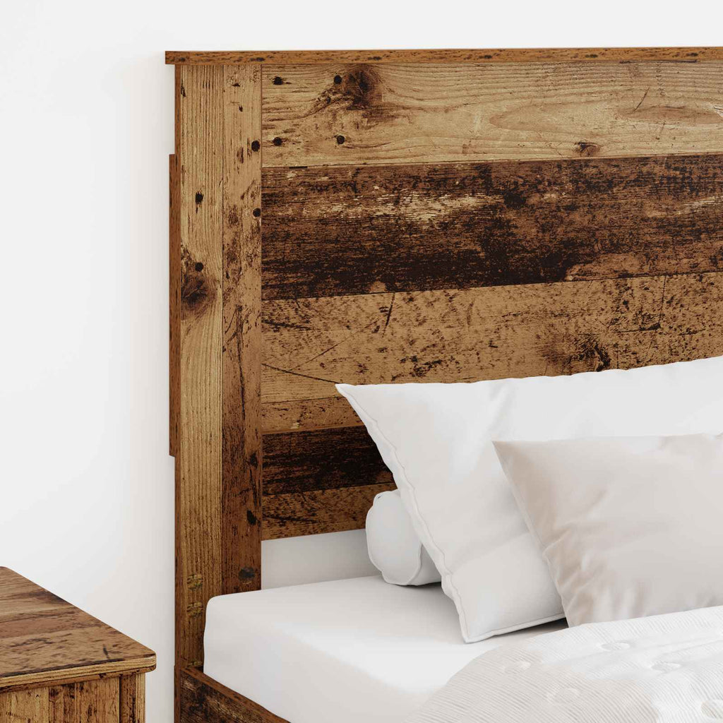 Kopfteil mit Kopfteil Altholz 80 cm Holzwerkstoff