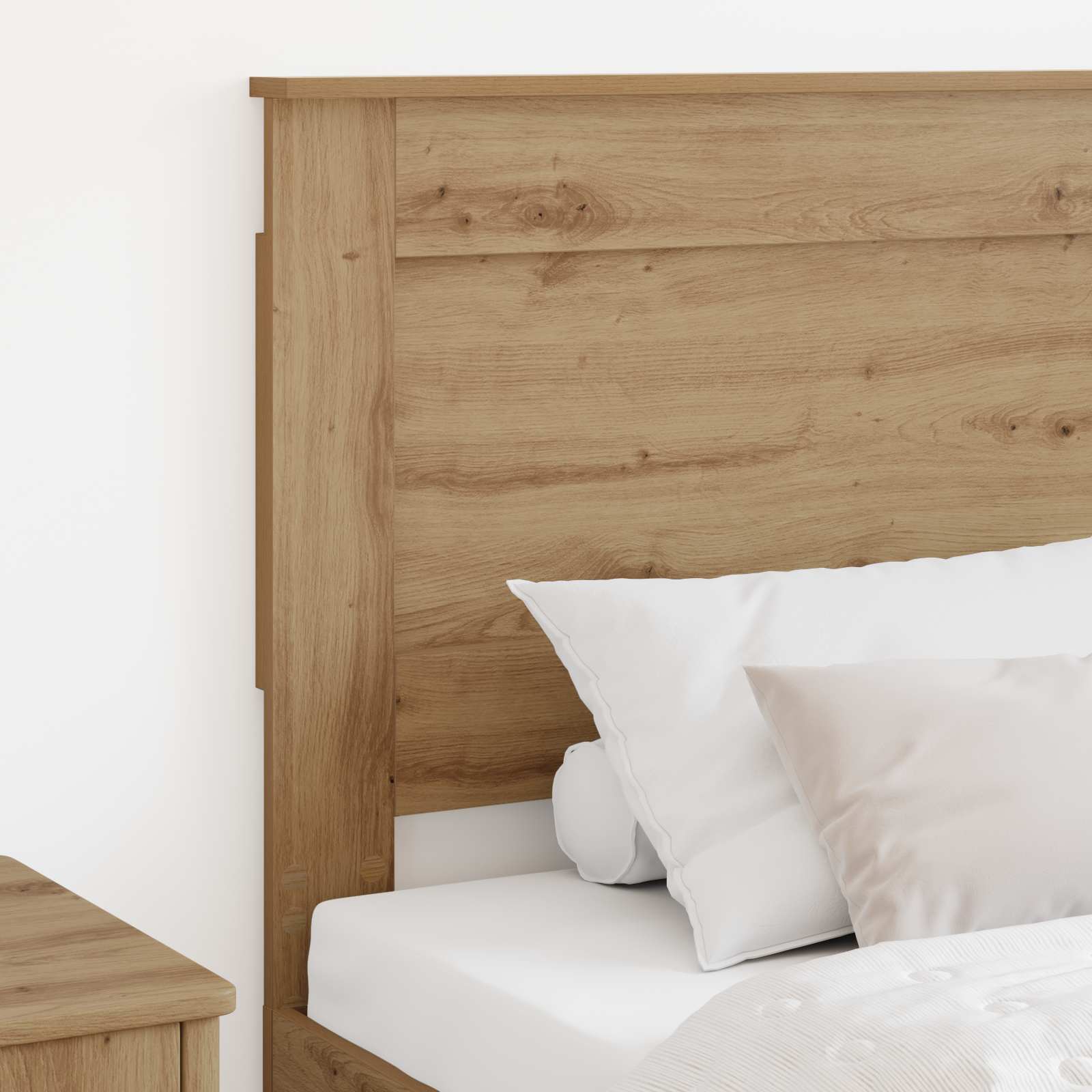 Kopfteil mit Kopfteil Artisan-Eiche 80 cm Holzwerkstoff