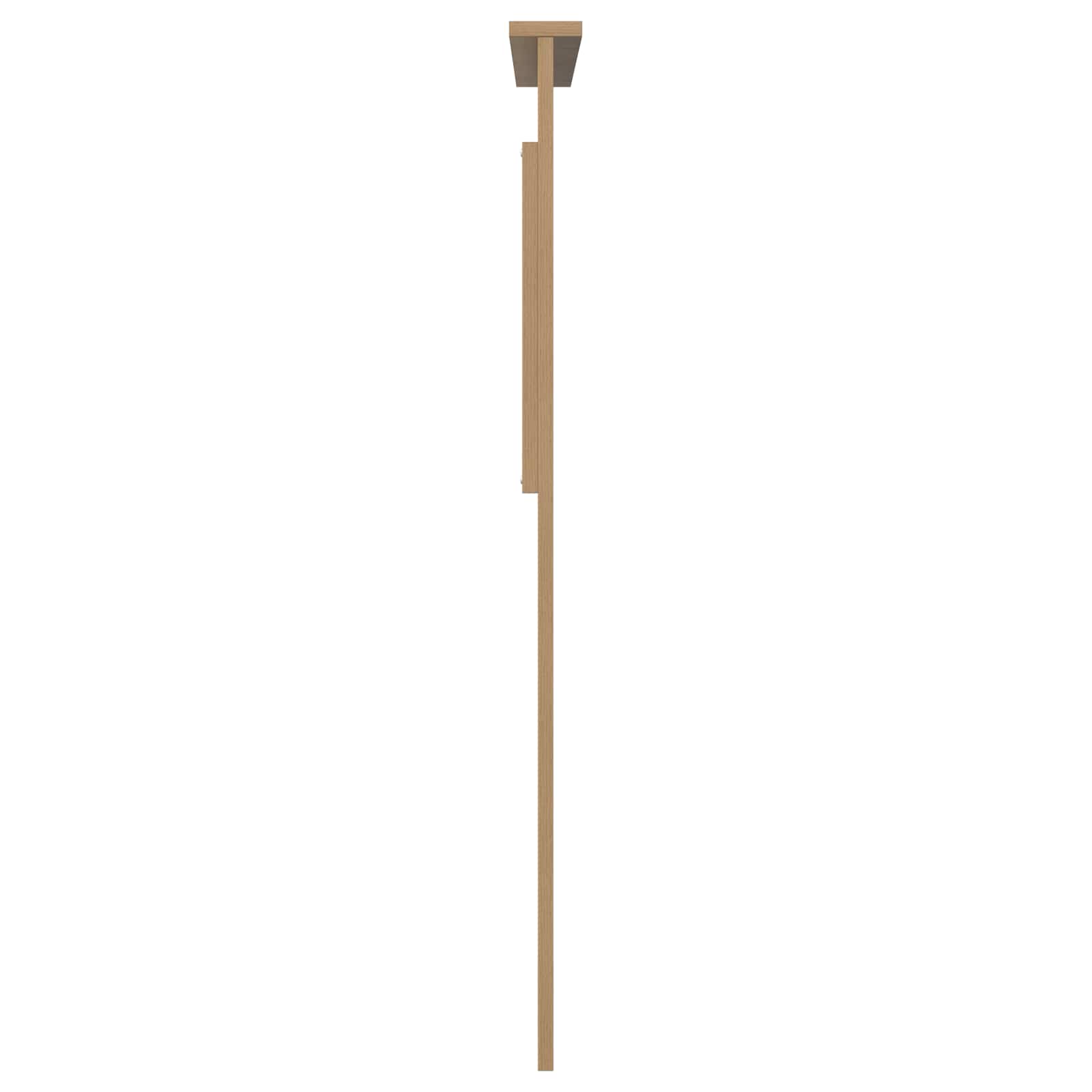 Kopfteil mit Kopfteil Artisan-Eiche 80 cm Holzwerkstoff