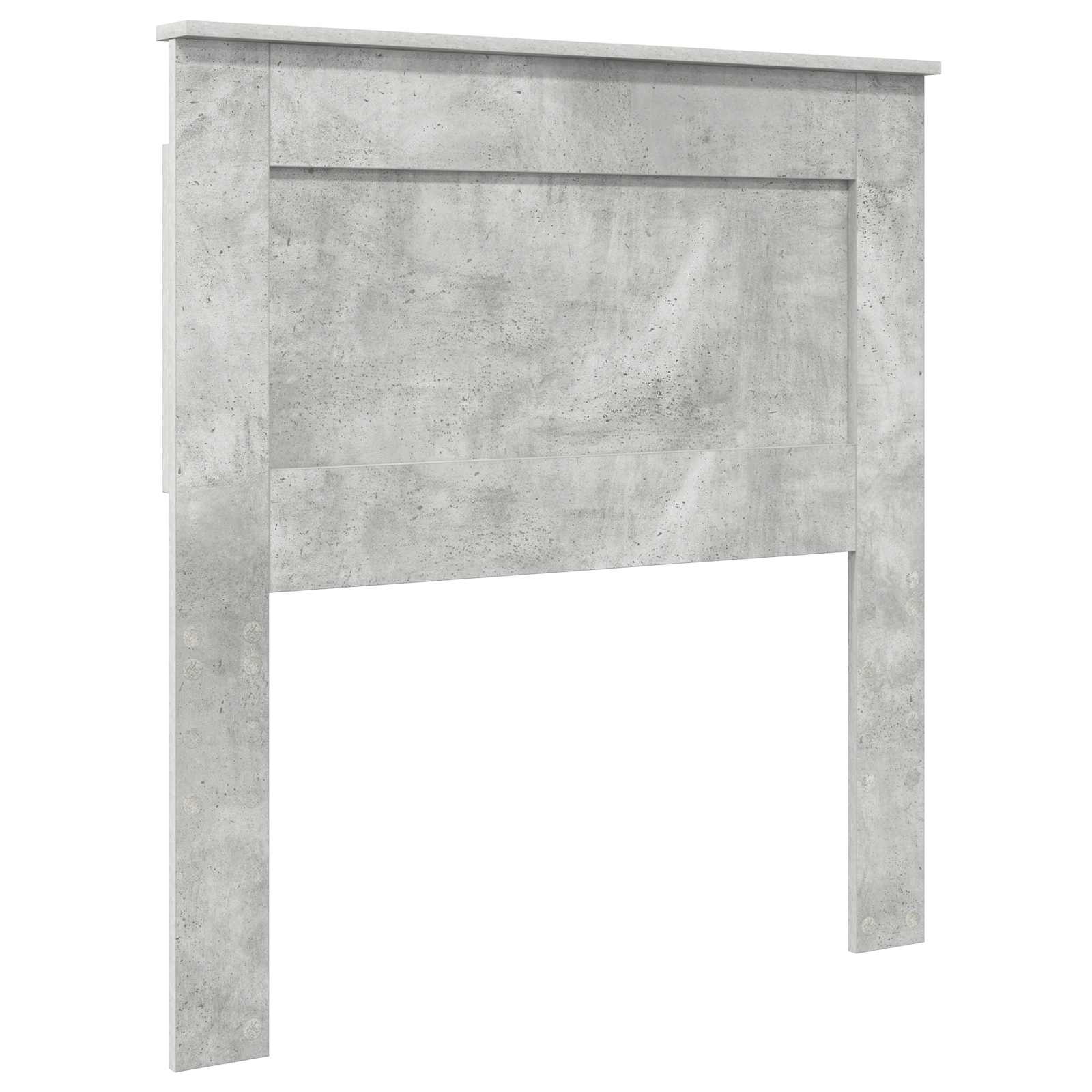 Kopfteil mit Kopfteil Beton Grau 75 cm Holzwerkstoff