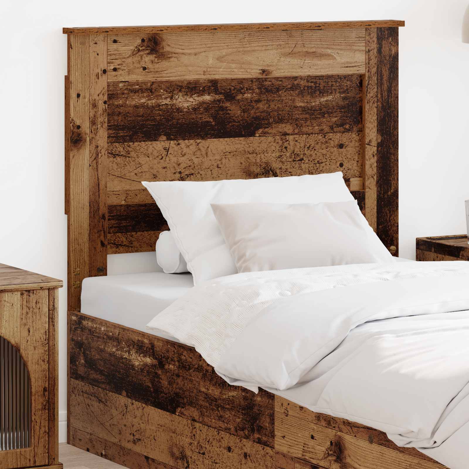 Kopfteil mit Kopfteil Altholz 75 cm Holzwerkstoff