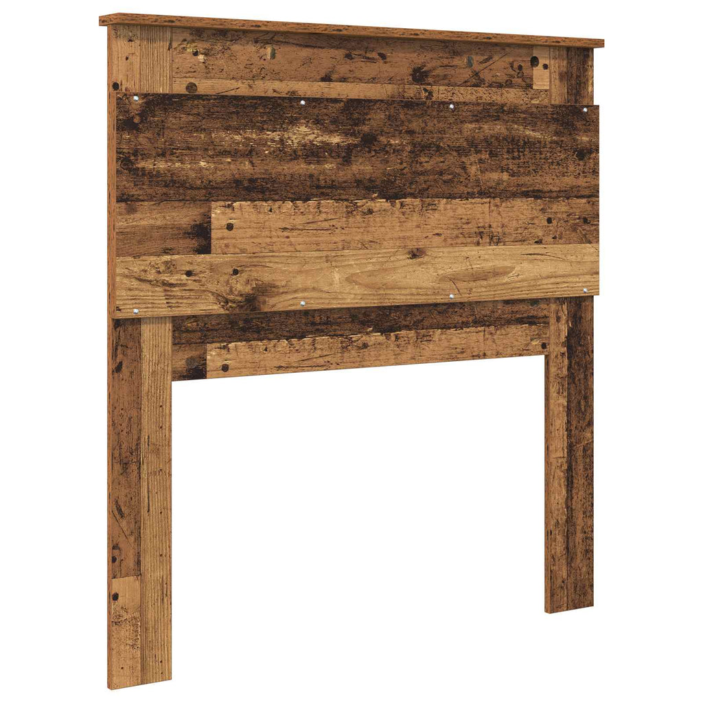 Kopfteil mit Kopfteil Altholz 75 cm Holzwerkstoff