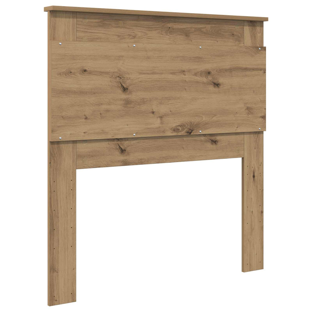 Kopfteil mit Kopfteil Artisan-Eiche 75 cm Holzwerkstoff