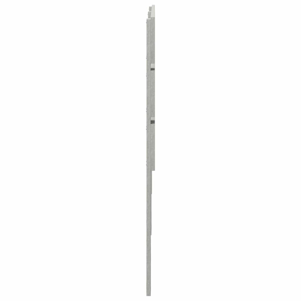 Kopfteil Beton Grau 100 cm Holzwerkstoff