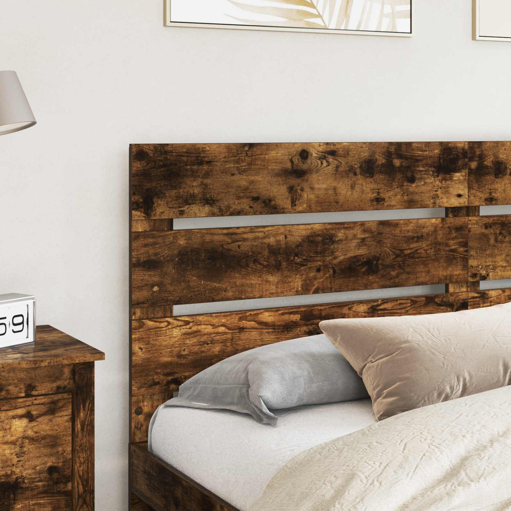 Kopfteil Geräucherte Eiche 100 cm Holzwerkstoff