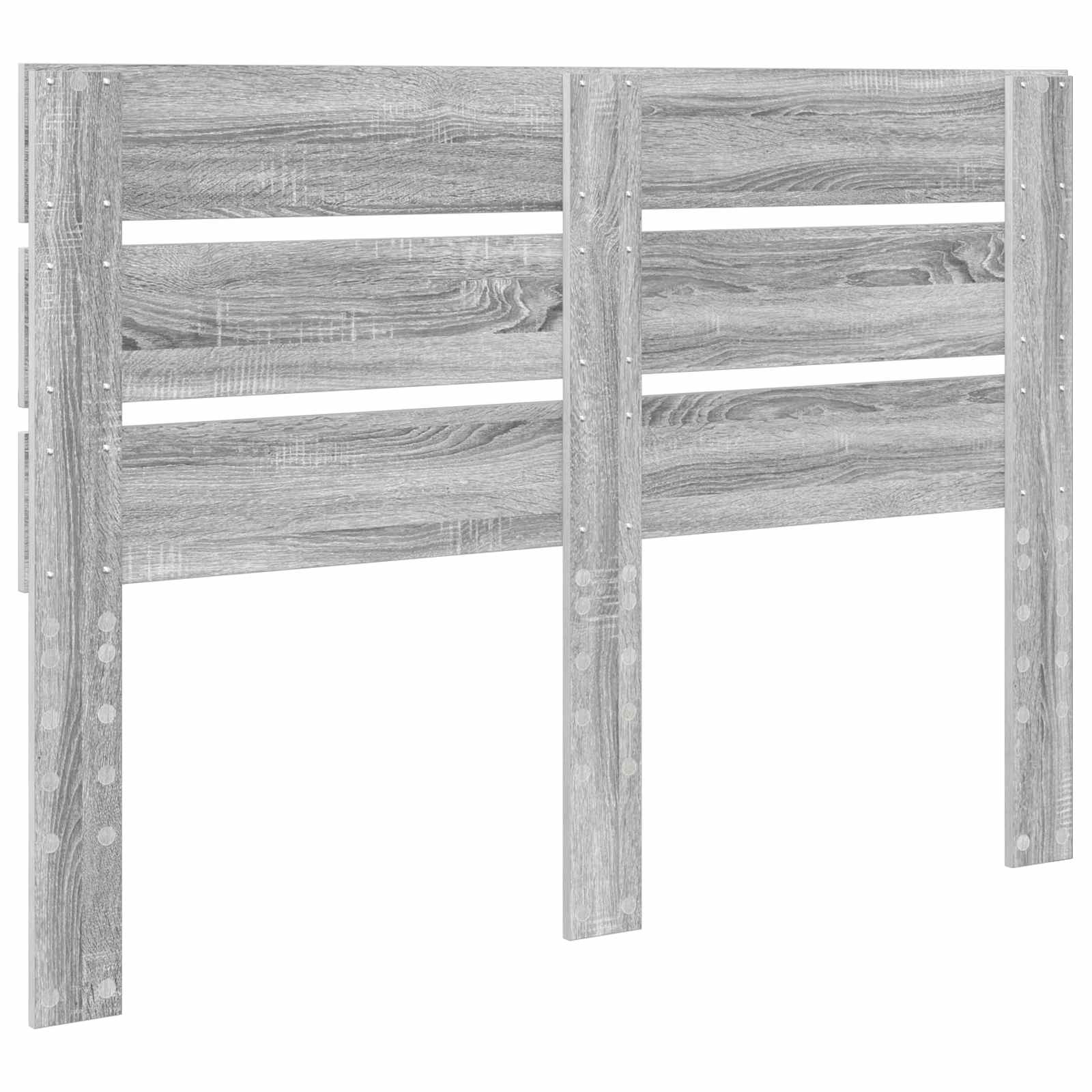 Kopfteil Graues Sonoma Holzwerkstoff