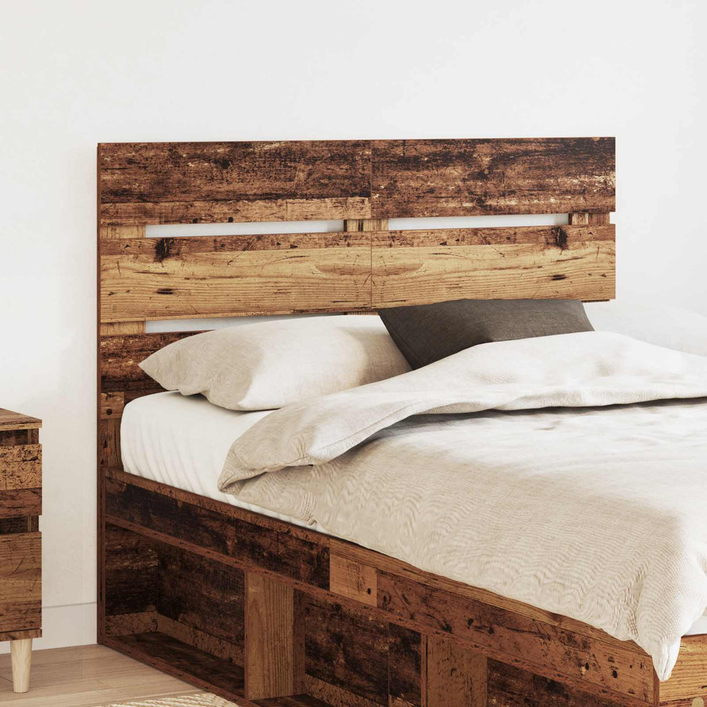 Kopfteil Altholz Holzwerkstoff