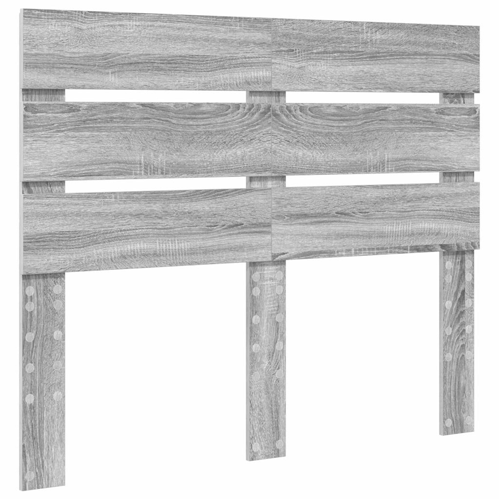 Kopfteil Graues Sonoma Holzwerkstoff