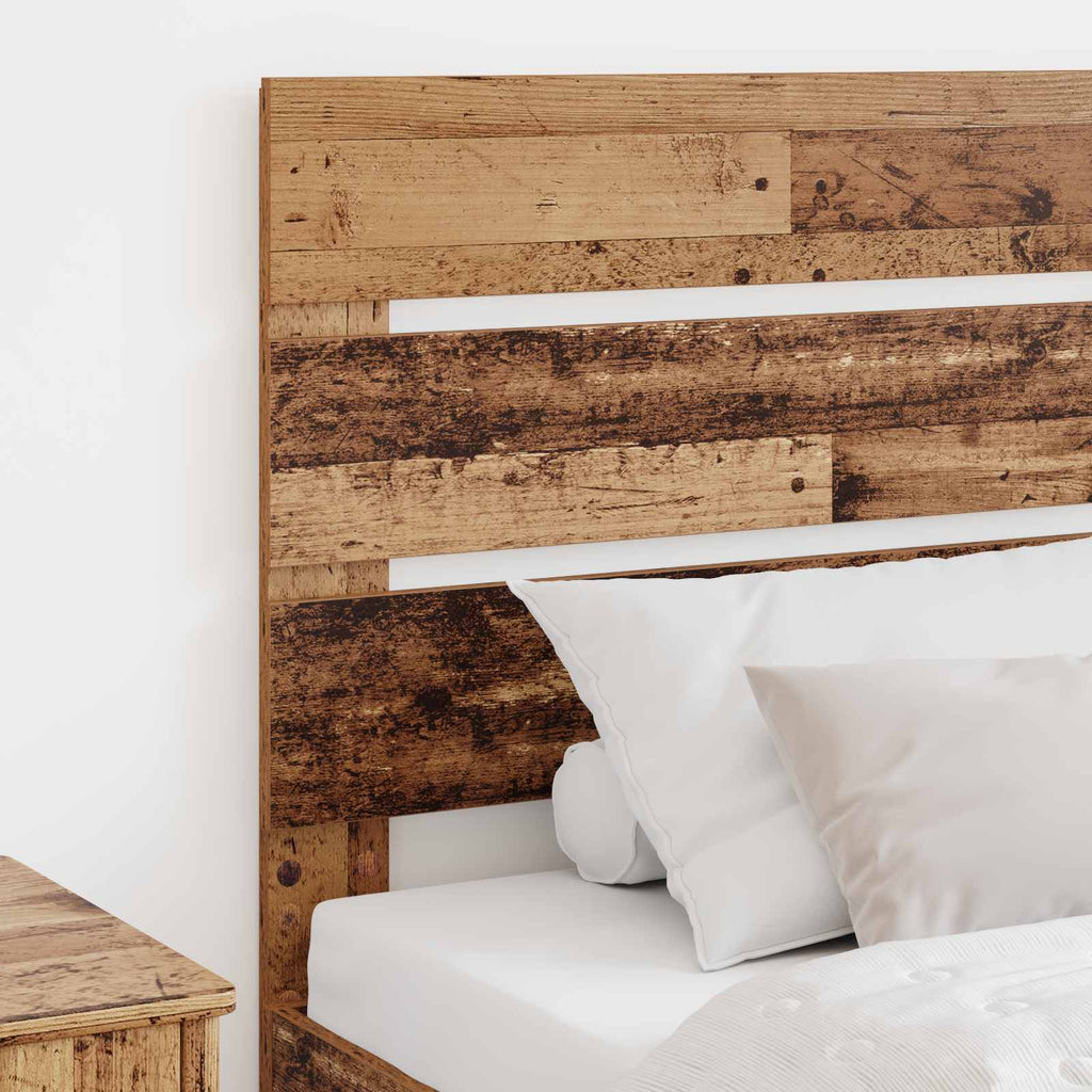 Kopfteil Altholz Holzwerkstoff