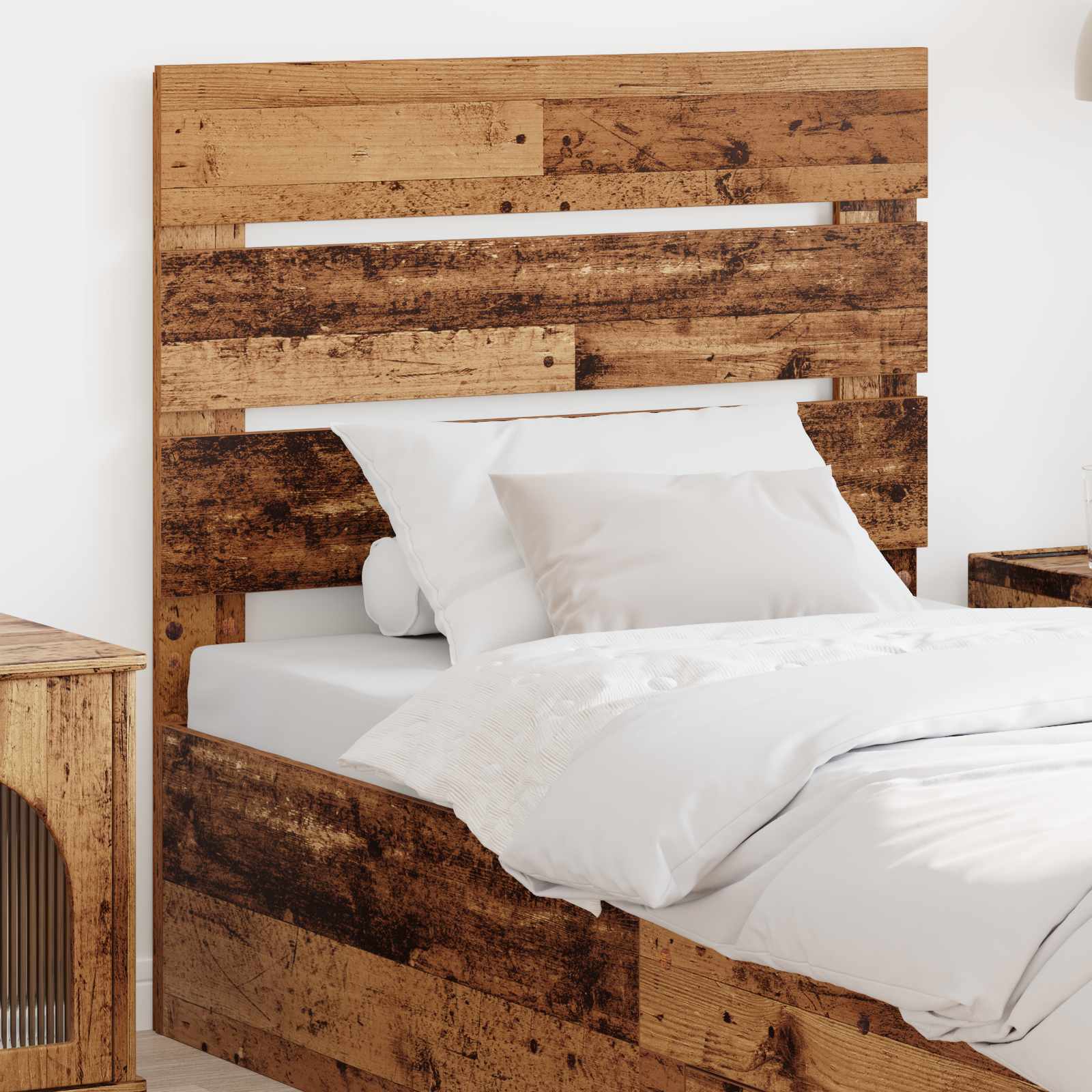 Kopfteil Altholz Holzwerkstoff