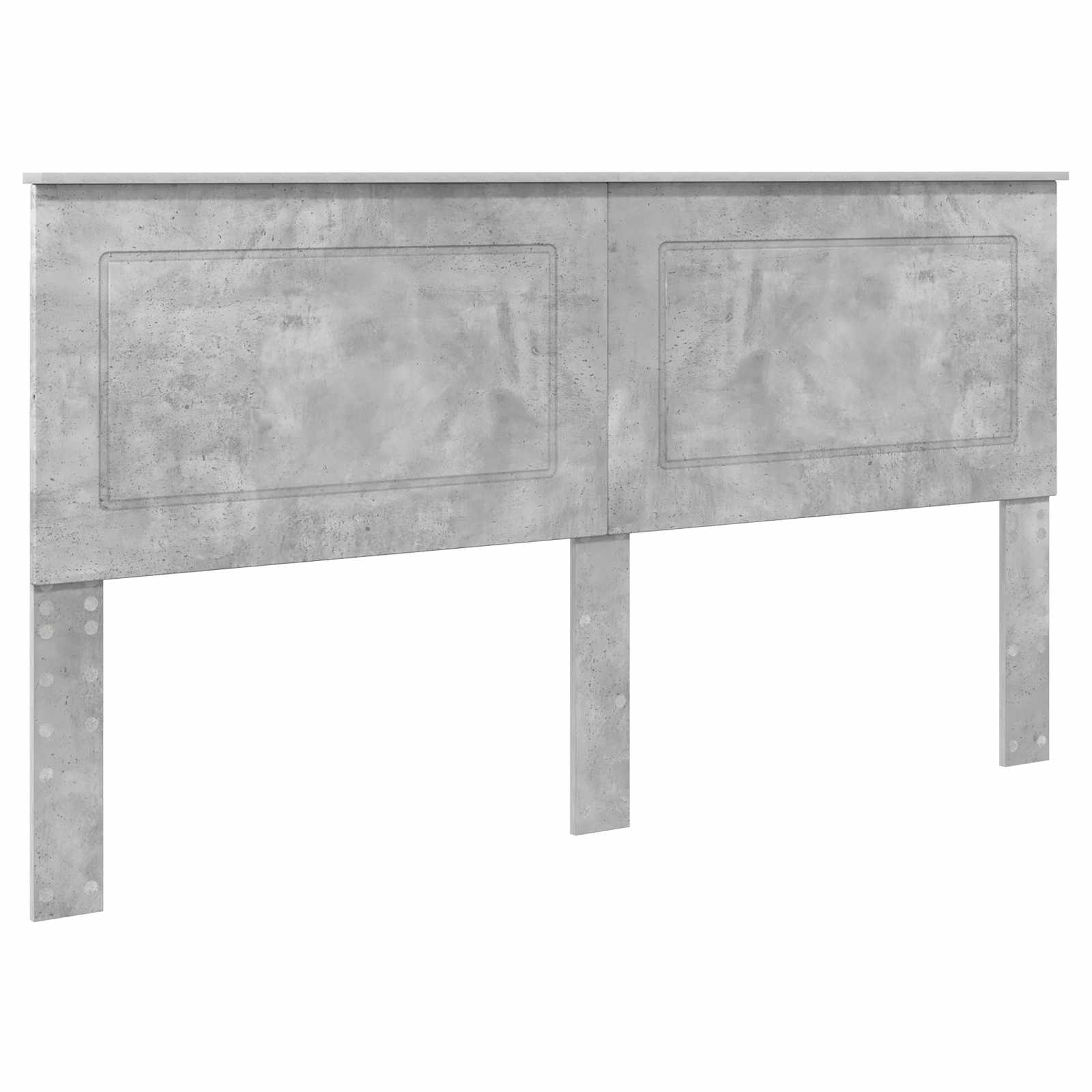 Kopfteil Betongrau 100 cm Holzwerkstoff
